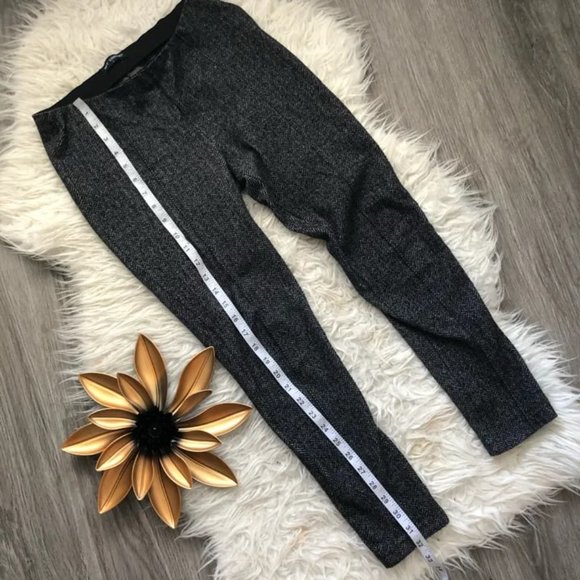 Tweed Ankle Crop Slim Pants - Picture 8 of 9